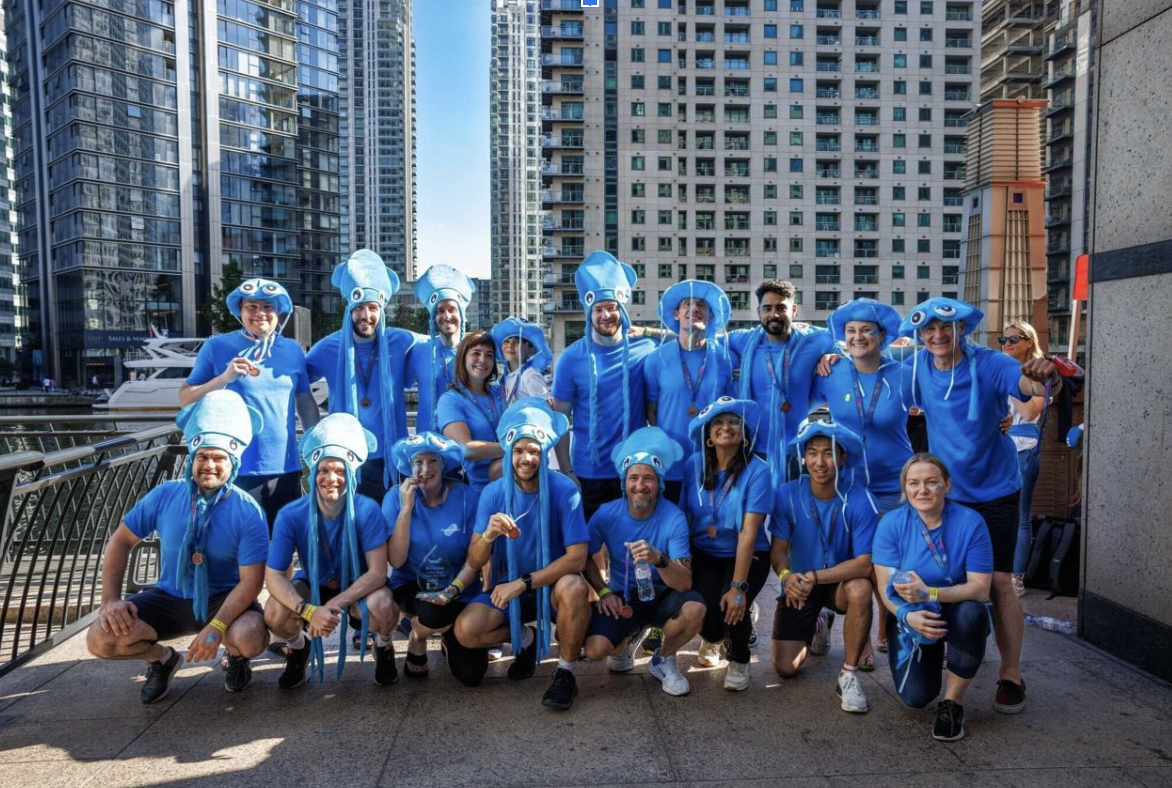 Clausematch team ready to compete in the dragon boat race