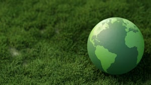 Globe on the grass