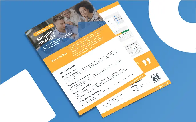 Change Management Solution Sheet